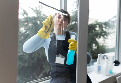 Nettoyage de vitres intérieures et extérieures à Bouffémont